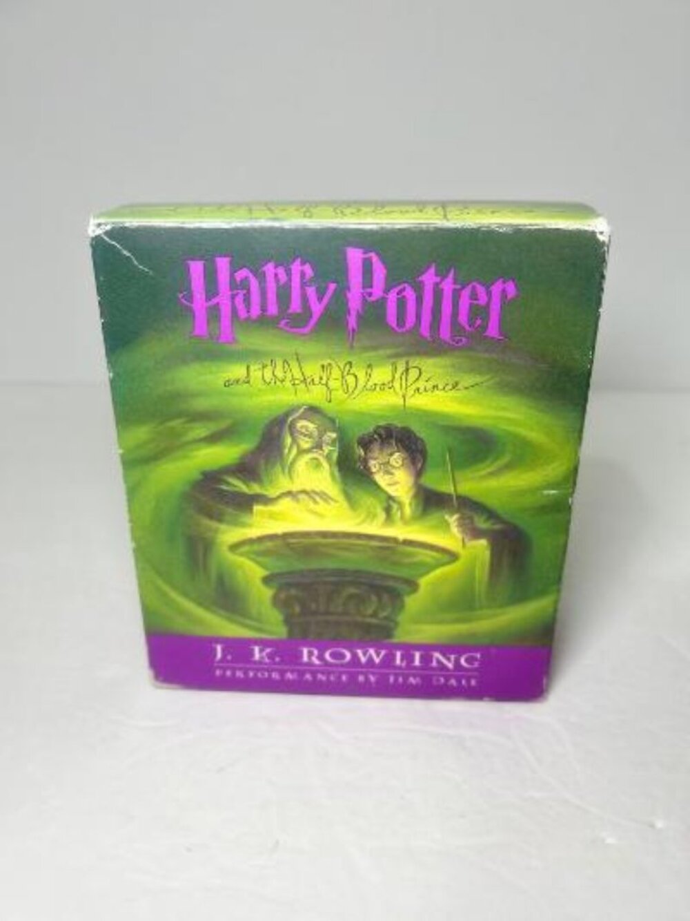 Harry Potter Half-Blood Prince Unabridged Audiobook CD Box Set Jim Dale